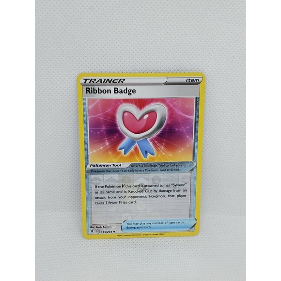 Pokemon 2021 Trainer Ribbon Badge Pokemon Trading Collectible Card - Picture 7 of 8